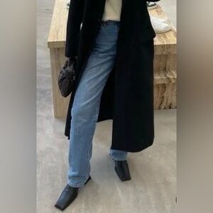 ROLLA'S Sz 27 Original Straight High Rise Deep Blue Jeans